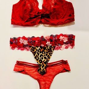 Victoria’s Secret panties and matching bra